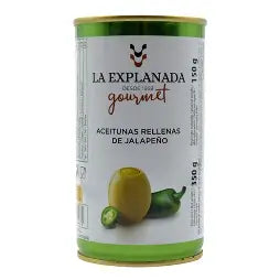 ACEITUNAS RELLENAS DE JALAPEÑOS 350GRAMOS