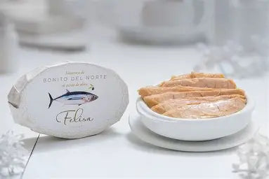 VENTRESCA DE BONITO DEL NORTE EN ACEITE DE OLIVA