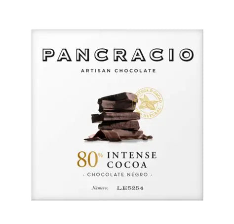 CHOCOLATE INTENSE COCOA 80% NEGRO-DARK 40 GRAMOS