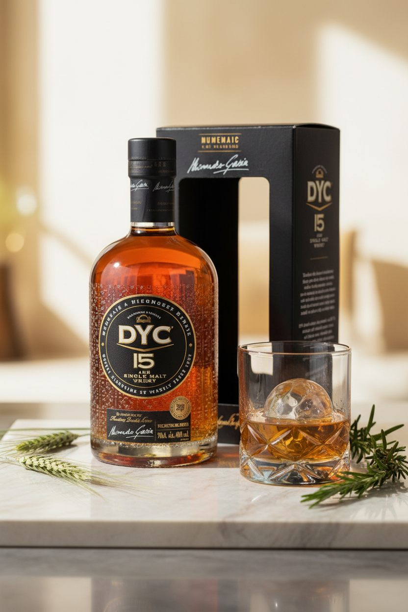 DYC 15 Años con fondo fresco y apetecible