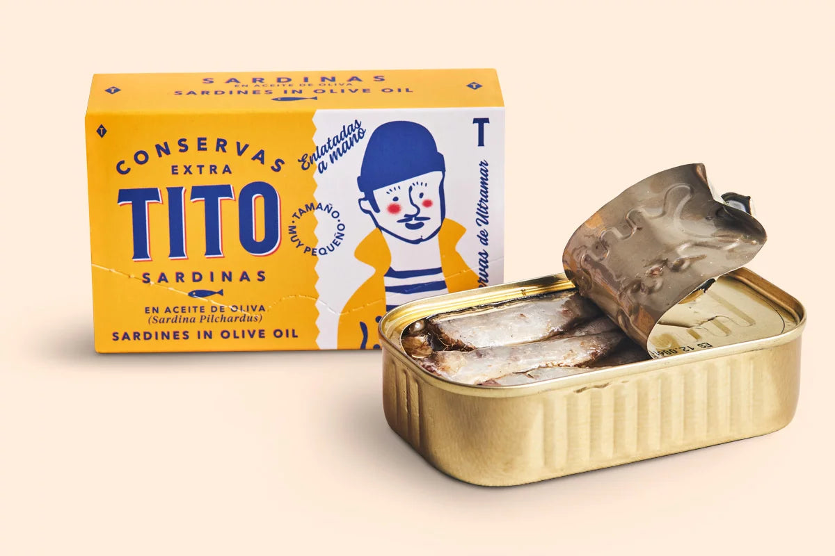 SARDINAS EN ACEITE DE OLIVA 120 ML